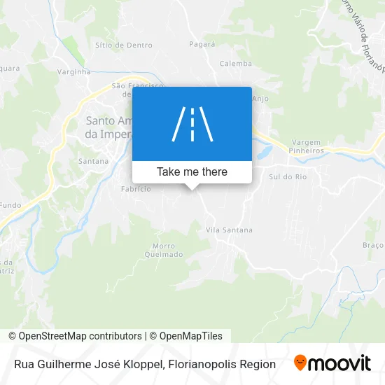 Rua Guilherme José Kloppel map