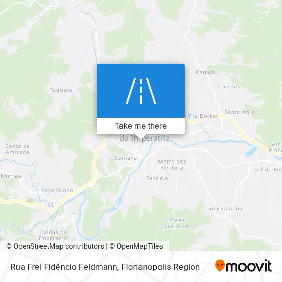 Rua Frei Fidêncio Feldmann map