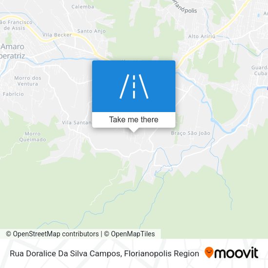 Rua Doralice Da Silva Campos map