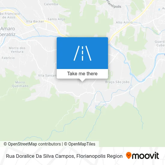 Rua Doralice Da Silva Campos map