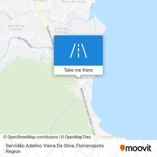 Servidão Adelino Vieira Da Silva map