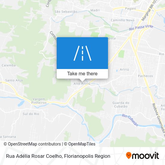 Rua Adélia Rosar Coelho map
