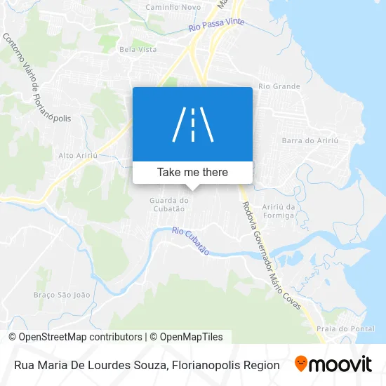 Rua Maria De Lourdes Souza map