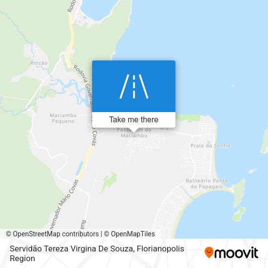 Servidão Tereza Virgina De Souza map