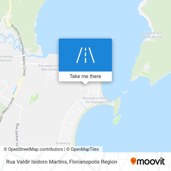 Rua Valdir Isidoro Martins map