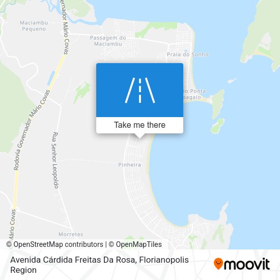Avenida Cárdida Freitas Da Rosa map