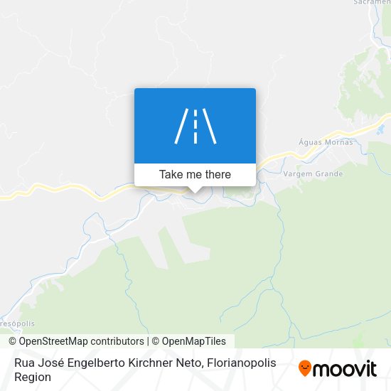 Rua José Engelberto Kirchner Neto map