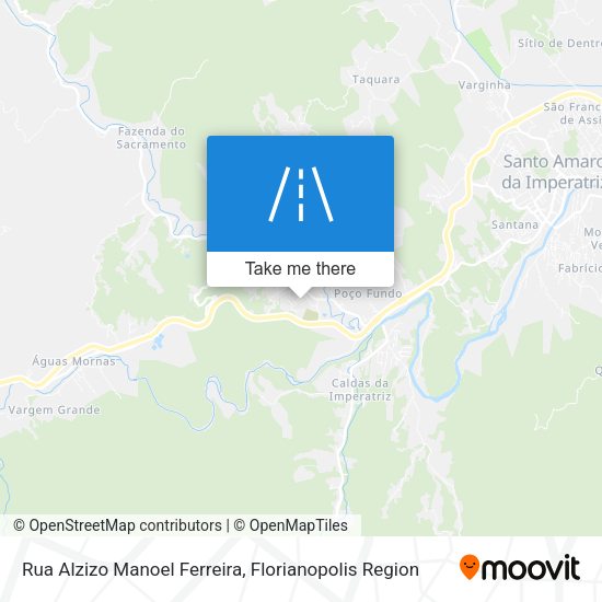 Rua Alzizo Manoel Ferreira map