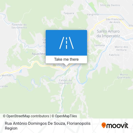 Rua Antônio Domingos De Souza map