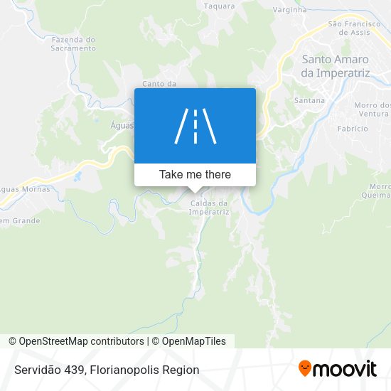 Servidão 439 map
