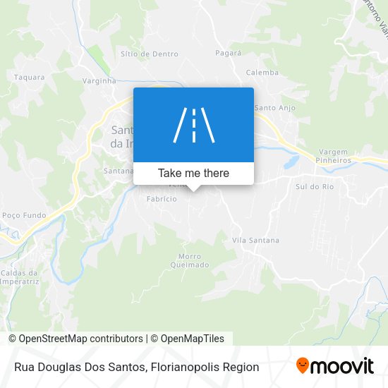 Rua Douglas Dos Santos map
