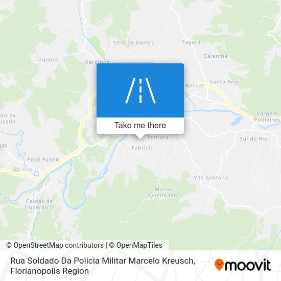 Rua Soldado Da Polícia Militar Marcelo Kreusch map