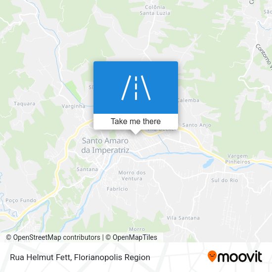 Rua Helmut Fett map