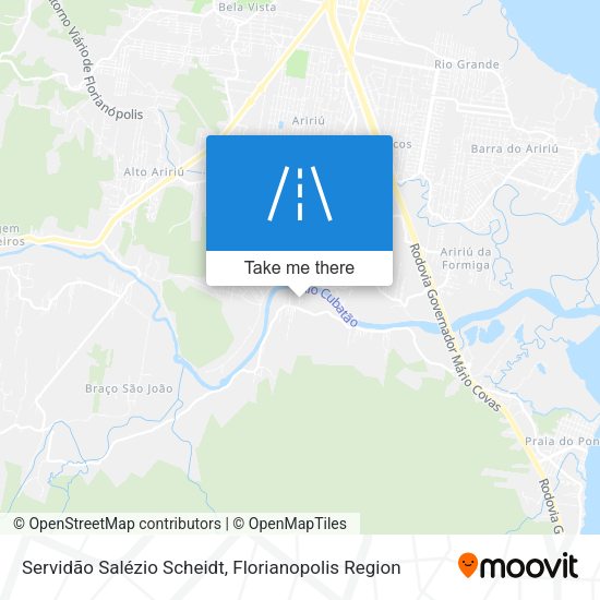 Servidão Salézio Scheidt map