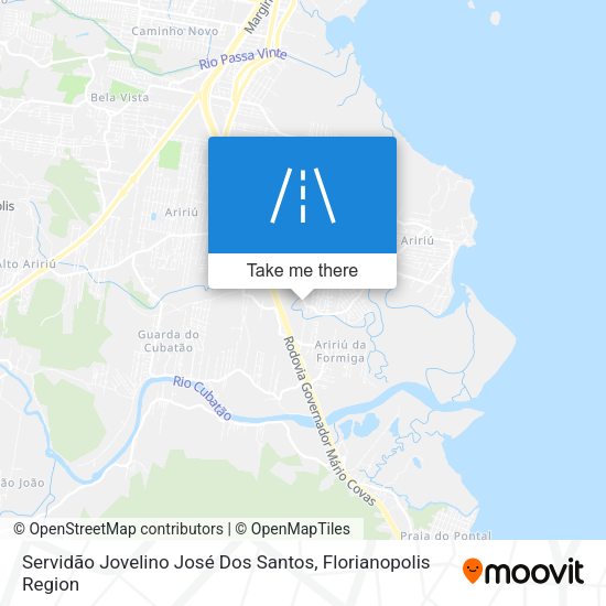 Servidão Jovelino José Dos Santos map