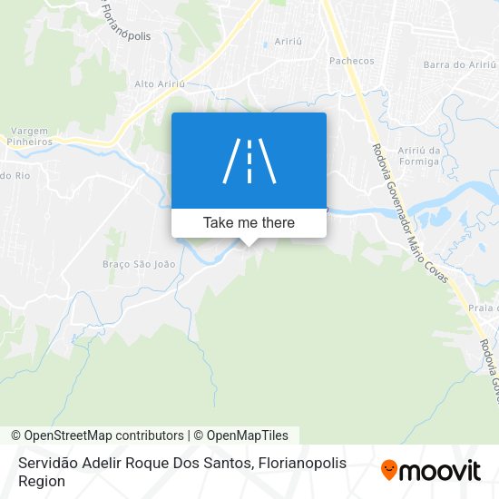 Servidão Adelir Roque Dos Santos map