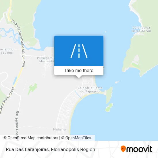 Rua Das Laranjeiras map