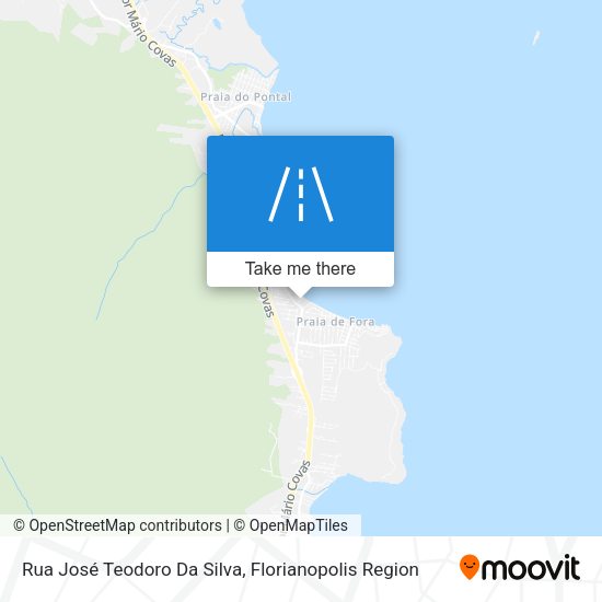 Rua José Teodoro Da Silva map