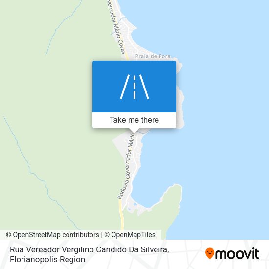 Rua Vereador Vergilino Cândido Da Silveira map