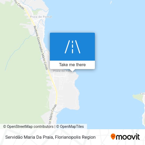 Servidão Maria Da Praia map