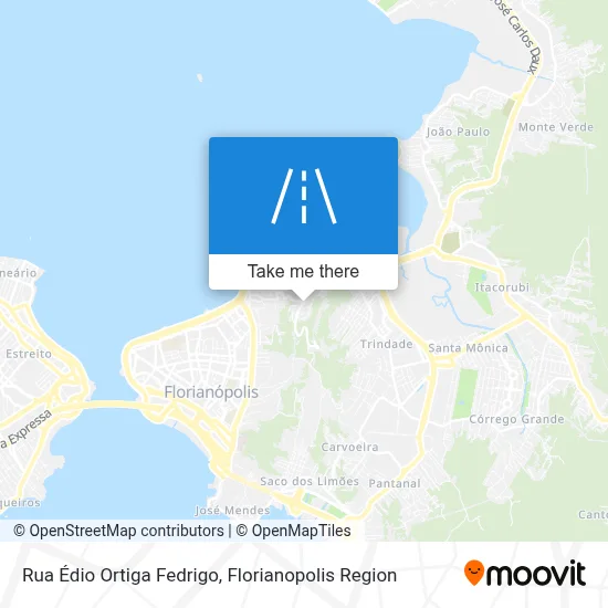 Rua Édio Ortiga Fedrigo map