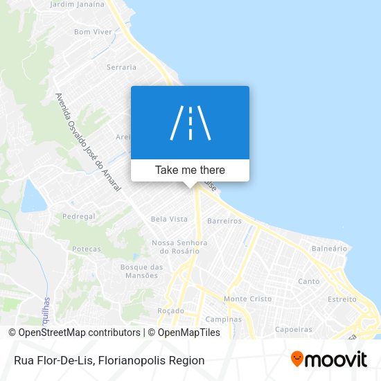 Rua Flor-De-Lis map