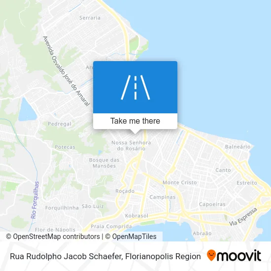 Rua Rudolpho Jacob Schaefer map