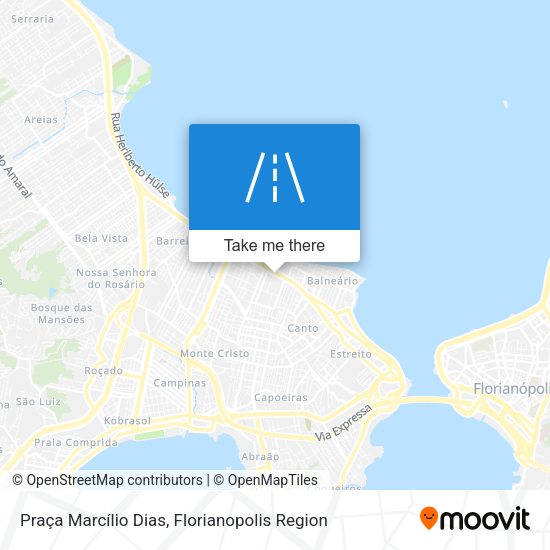 Praça Marcílio Dias map