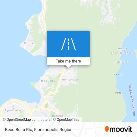 Beco Beira Rio map