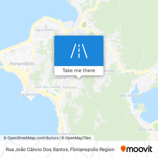 Rua João Câncio Dos Santos map