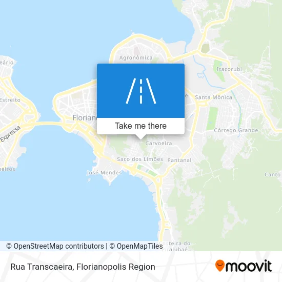 Rua Transcaeira map
