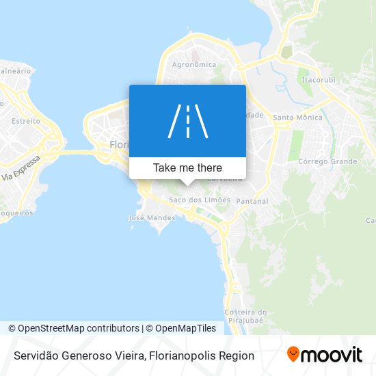 Servidão Generoso Vieira map