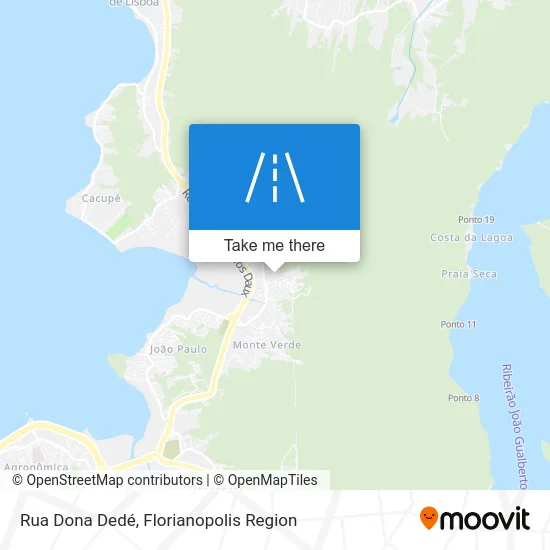 Rua Dona Dedé map