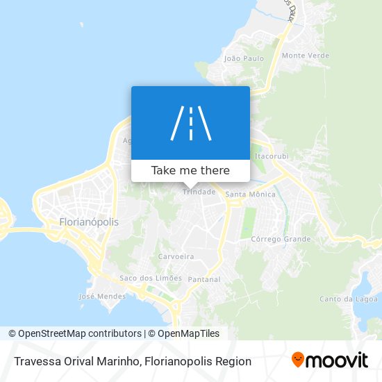 Mapa Travessa Orival Marinho