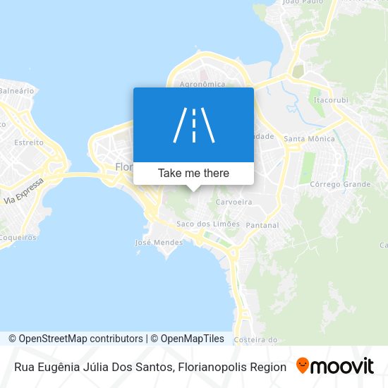 Rua Eugênia Júlia Dos Santos map