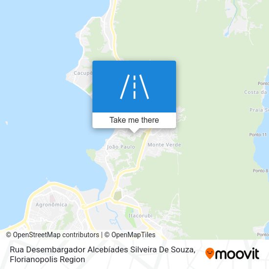 Rua Desembargador Alcebíades Silveira De Souza map