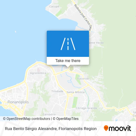 Rua Bento Sérgio Alexandre map