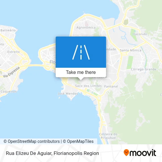 Rua Elizeu De Aguiar map