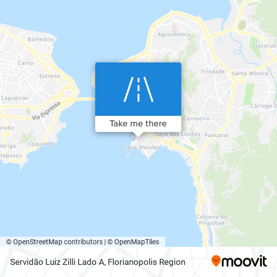 Mapa Servidão Luiz Zilli Lado A