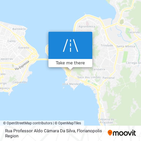 Rua Professor Aldo Câmara Da Silva map