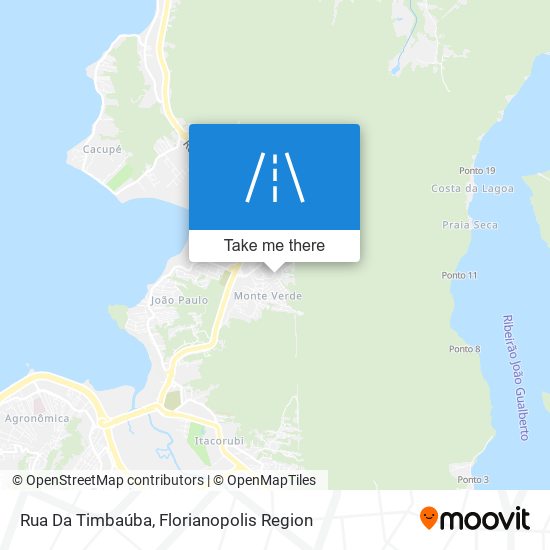 Mapa Rua Da Timbaúba