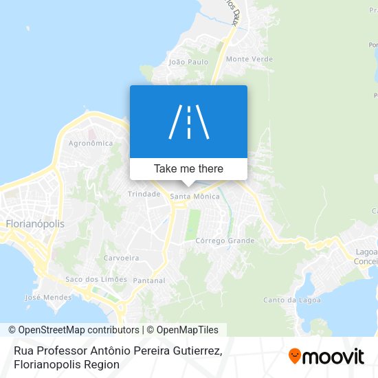 Rua Professor Antônio Pereira Gutierrez map
