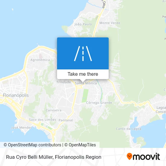 Rua Cyro Belli Müller map