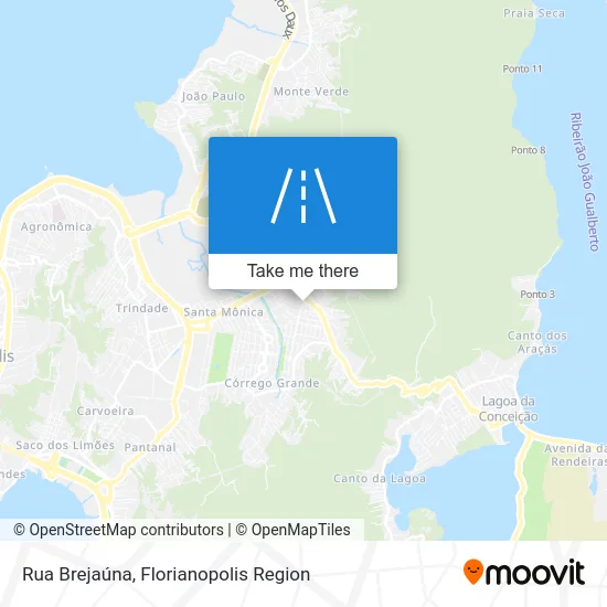 Rua Brejaúna map
