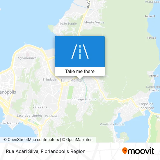 Rua Acari Silva map