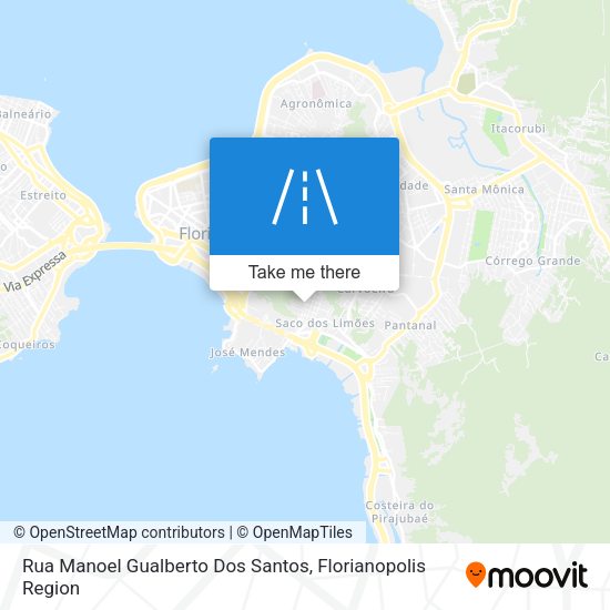 Rua Manoel Gualberto Dos Santos map