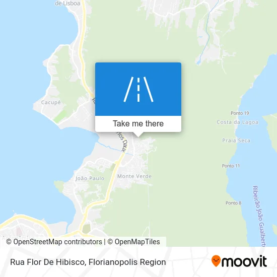 Rua Flor De Hibisco map