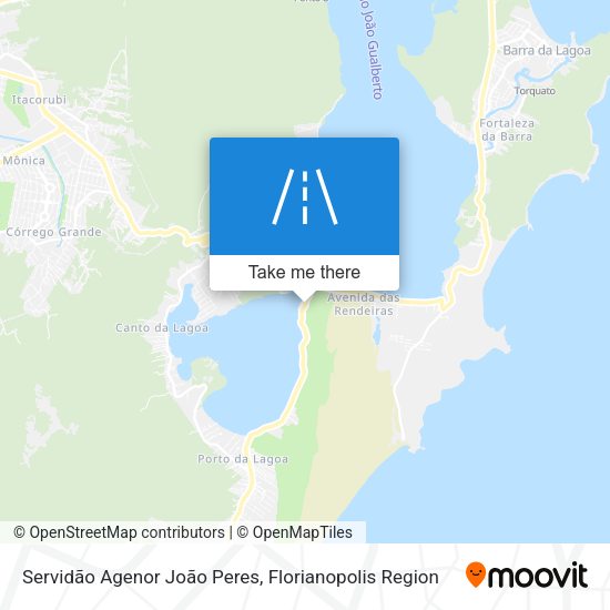 Servidão Agenor João Peres map