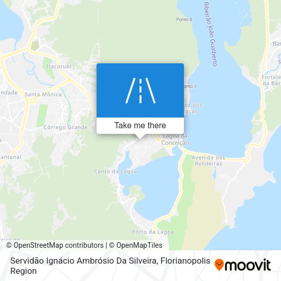 Servidão Ignácio Ambrósio Da Silveira map