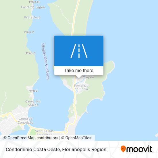 Condomínio Costa Oeste map